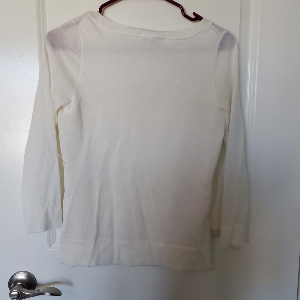Jeweled sweater Loft‎ - Picture 5 of 6